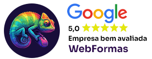 WebFormas — nota 5,0 no Google