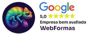 WebFormas — nota 5,0 no Google