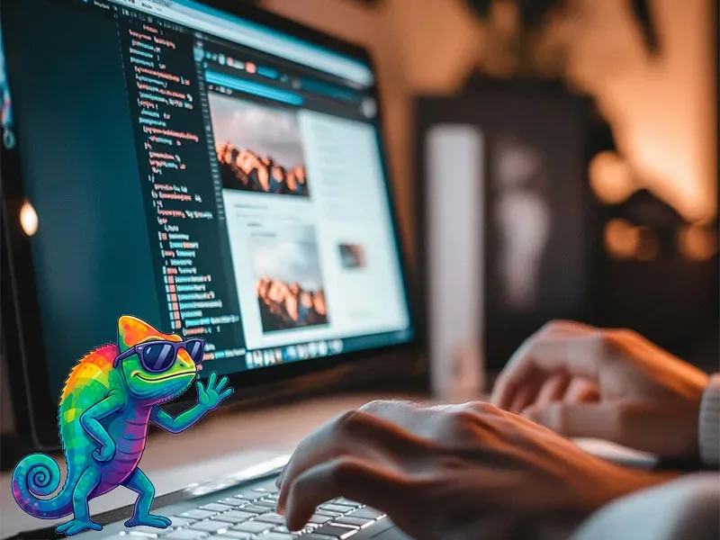 llms.txt e dados estruturados para sites no Brasil: profissional configurando SEO técnico