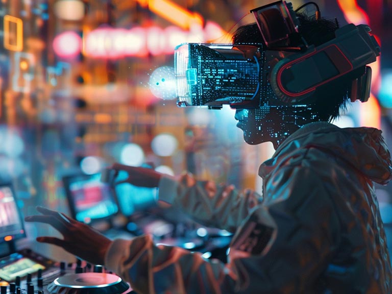 Equipe de marketing analisando vídeos com sugestões inteligentes geradas por IA.